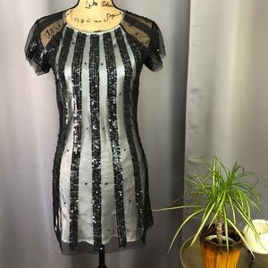 ARDEN B Sequined cocktail dress
